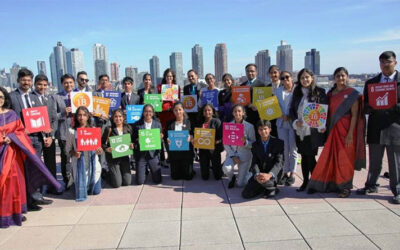 Indian Express (Dec, 2022) 14 youngsters from Bengaluru shortlisted to present their impact projects at United Nations