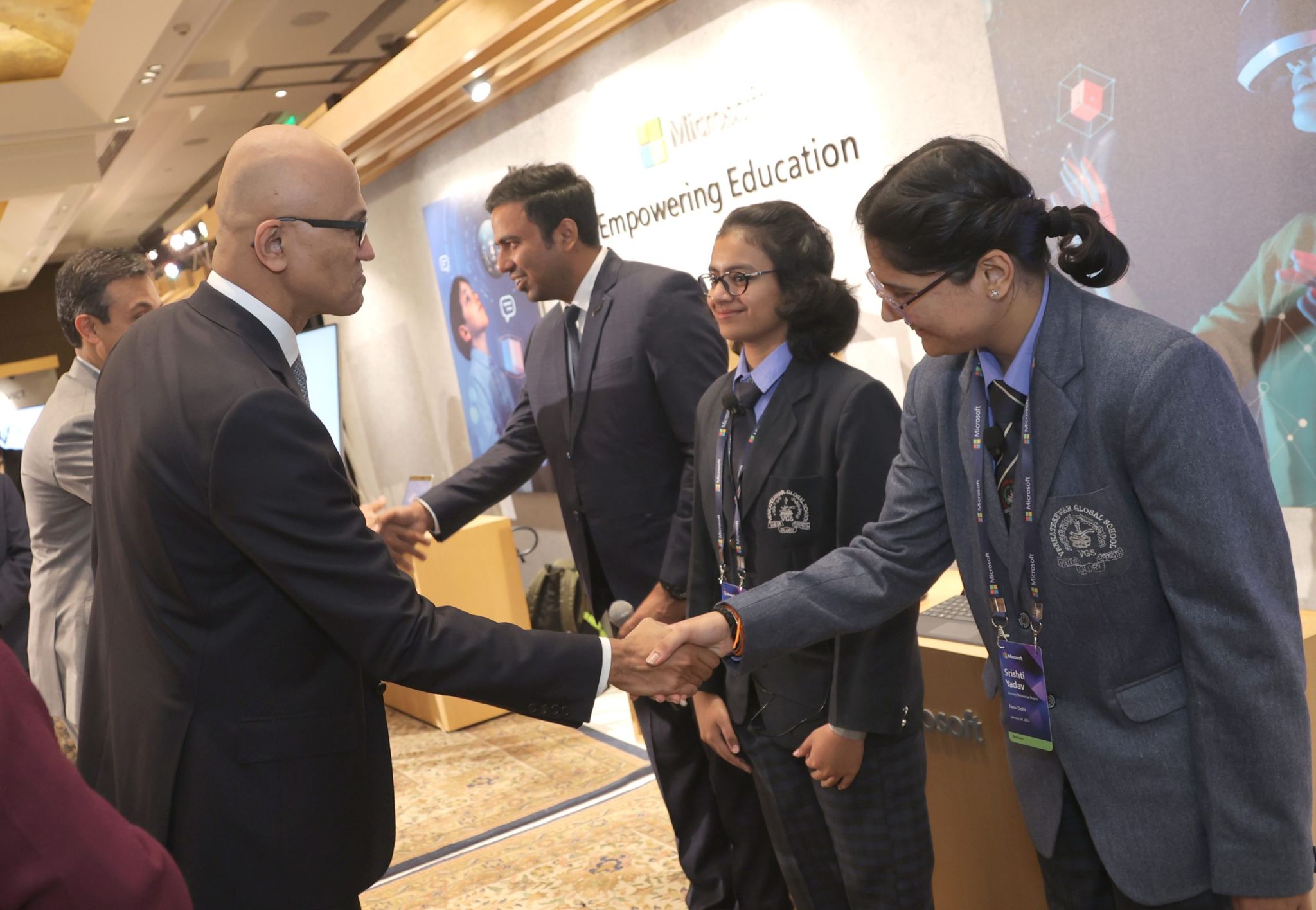 Student-showcase-of-Projects-to-Satya-Nadella